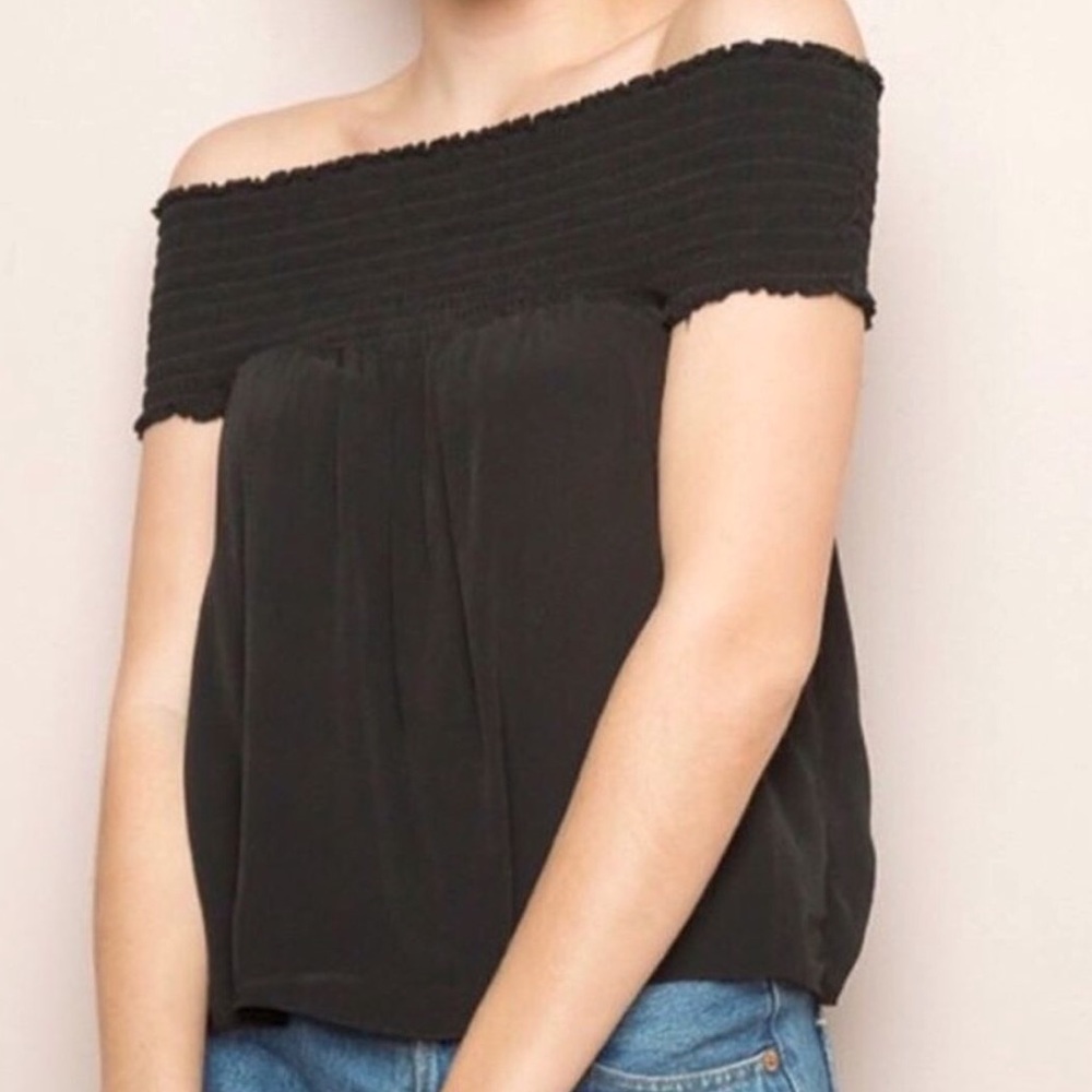Off the Shoulder Brandy Top